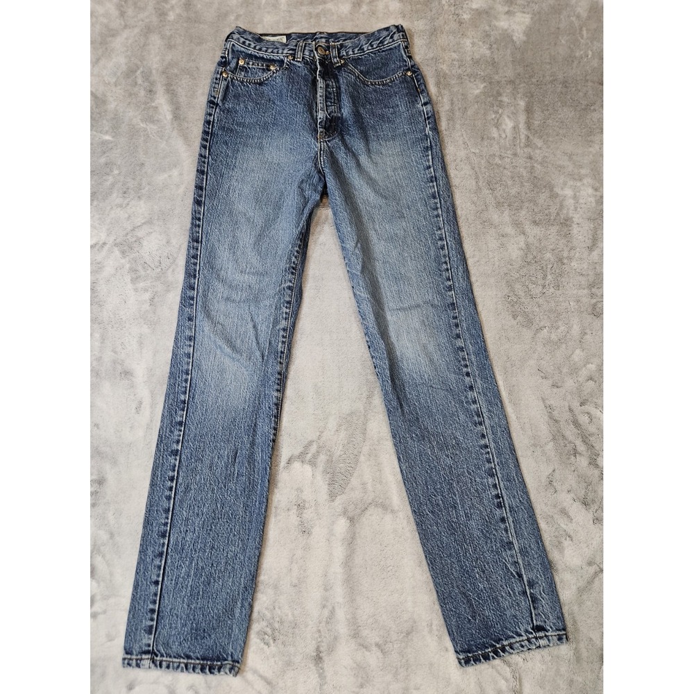 Vintage Banana Republic Women's Button Fly Jeans Size 8 High Waist Slim 25X31